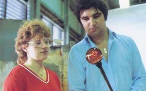 Joyce and William Manson © 1985 Caithness Glass