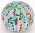 Floral filigree paperweight