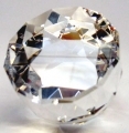 Crystal Paperweight Facet Cut