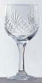 Crystal Wine Goblet  ¾ Cut - panel