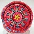 Large Millefiori and Flower weight