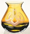 Art Deco Bulb Vase - Harvest Gold
