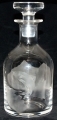 Decanter, engraved