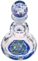 Large faceted millefiori inkwell