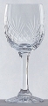 Crystal Wine Glass  ¾ Cut - panel