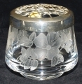 Posy Bowl with silver plated net