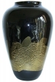 Ebony & Gold - vase